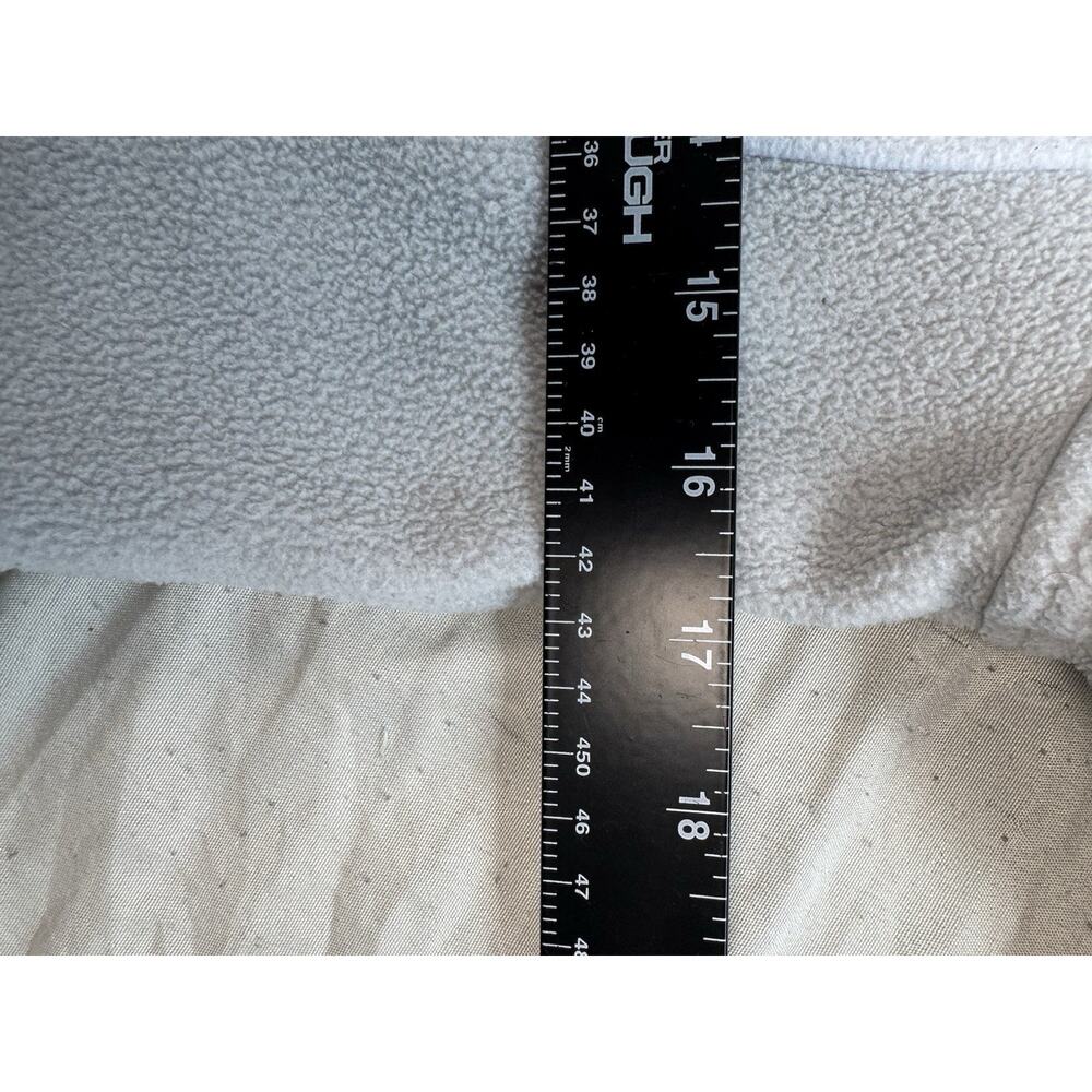 The North Face Fleece Jacket Full Zip Gray Women XS Lightweight Cozy - Picture 13 of 15